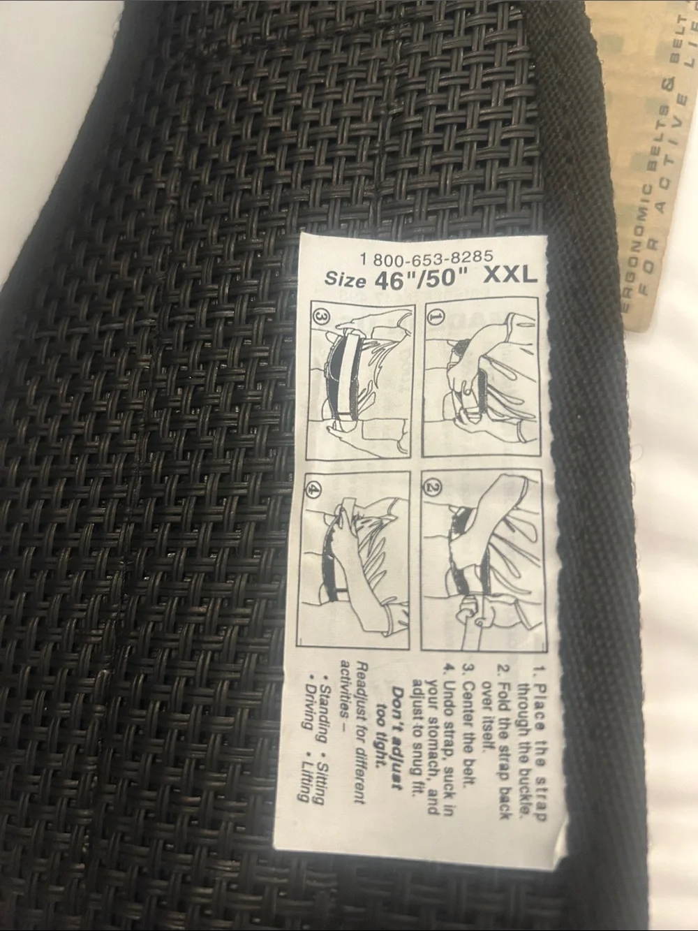 Kool Bak Mesh Support Belt 46-50” XXL
